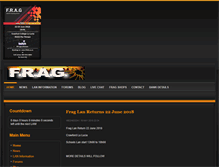 Tablet Screenshot of frag.co.za