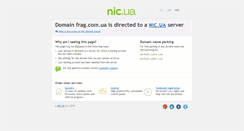 Desktop Screenshot of frag.com.ua
